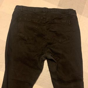 Democracy Ab Tech Black Skinny Jeans